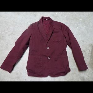 Goodfellow&Co maroon kenwood blazer Sz small